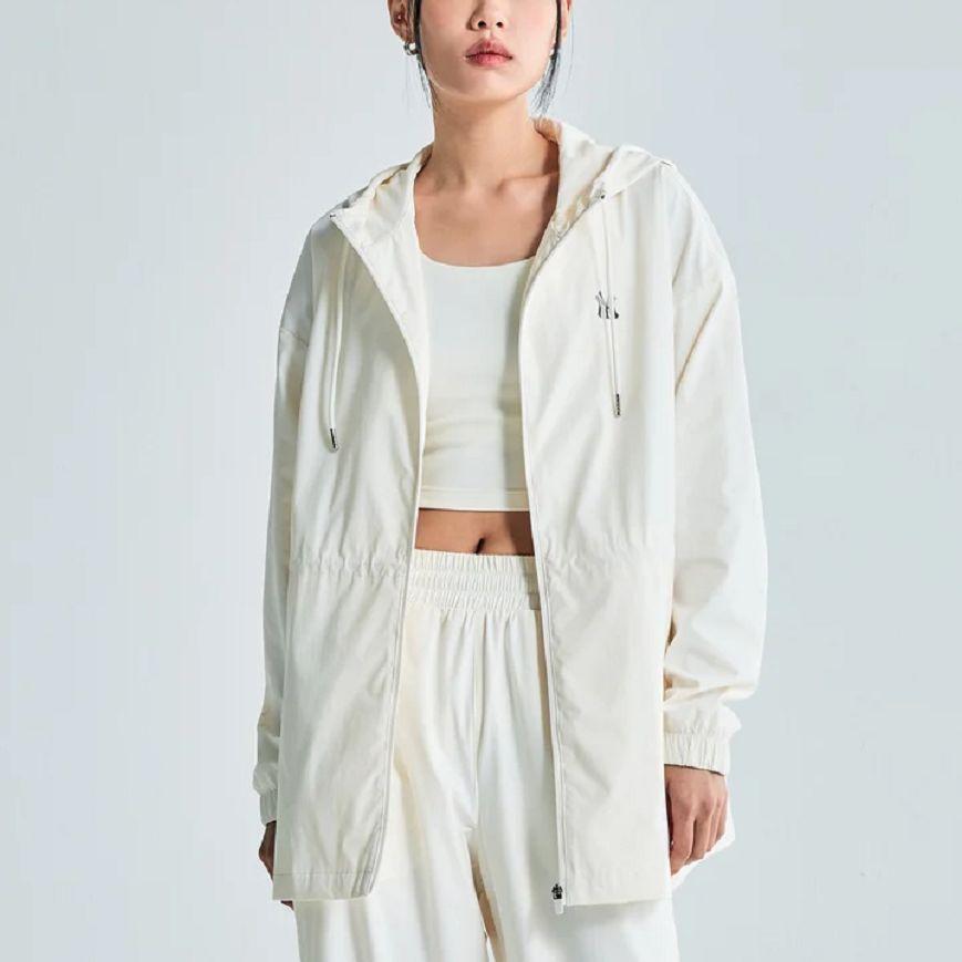 New MLB Jackets Women's Cream White 3FWJB2134-50CRS