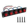 Rocker Switch Panel, Replaces Waterproof on/Off for Car Rear Lights