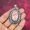 Rhodochrosite Jewelry, 925 Solid Sterling Silver Pendant, Handmade Gemstone Jewelry Pendant, For Memorial Day