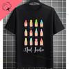 Funny I May Not Be Perfect But My Nails Are Slogan Unisexicurist Graphic Tshirt Pure Cotton Shortsleeve Round Neck Casual Tee
