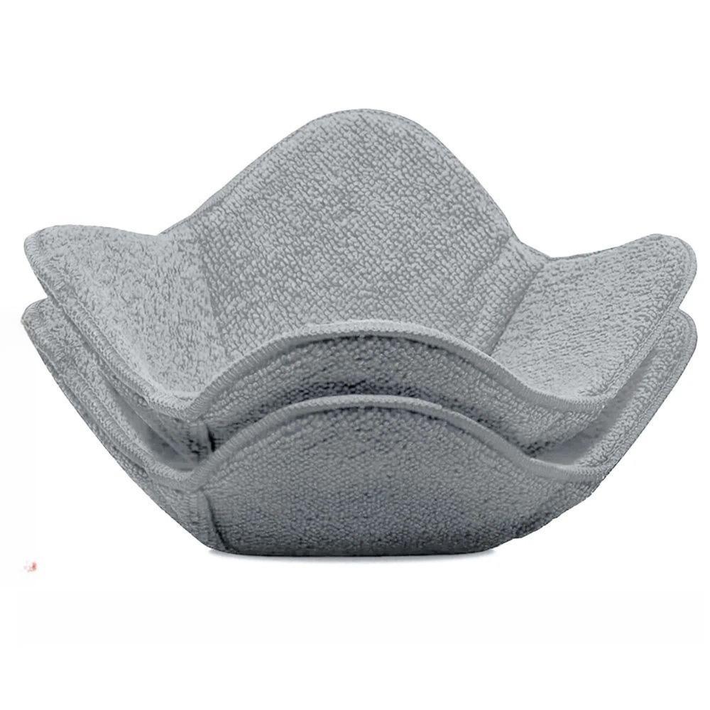 2Pcs Reusable Design Hot Bowl Towel Mat Heat Resistant Microwave Bowl Holder  Pasta Bowls