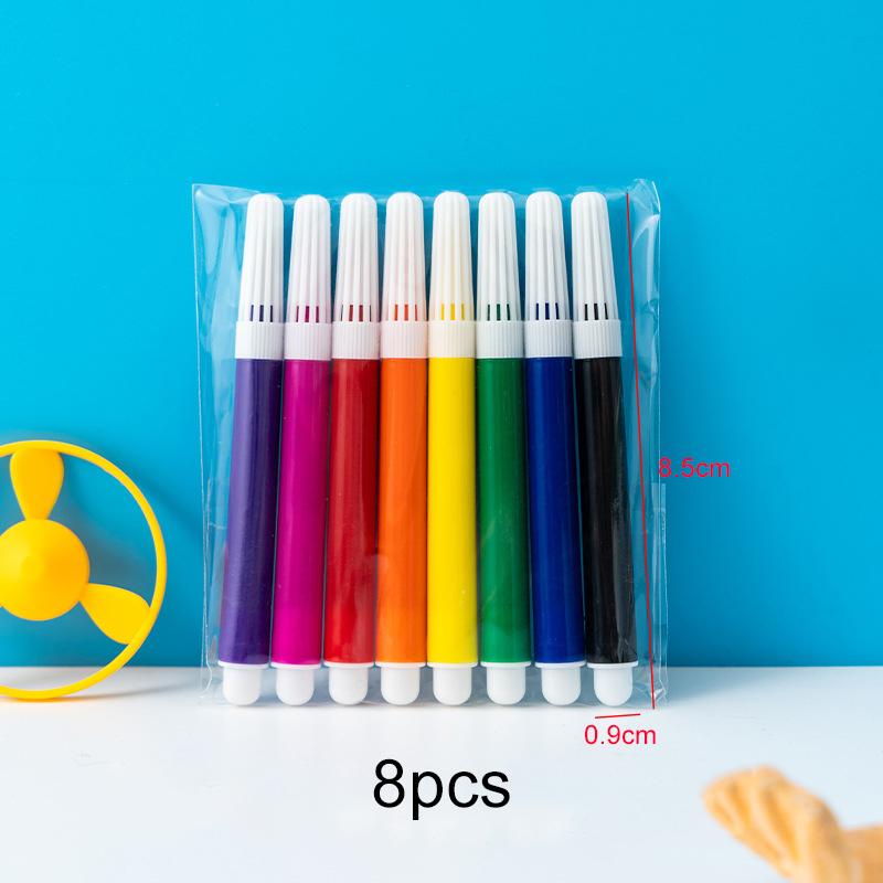 

5/10 шт. Мини круглый веер бумажный портативный мультяшный узор DIY граффити детский рисунок летние бытовые предметы первой необходимости TMZ