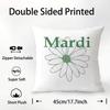 Luxury M-Mius M-Mius Pillow Case Plush Fabric Soft Double Sided Print Sofa Cushion Cover Throw Pillow Covers