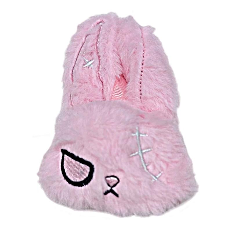 Dark Style Rabbit Plush Keychain Cute Rabbit Toy Stylish Keyrings Pendant Accessory For Bag Keys And Home Decors