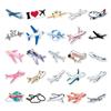 50 Airplane Cartoon Stickers: Cute, Waterproof Travel & Luggage Decals