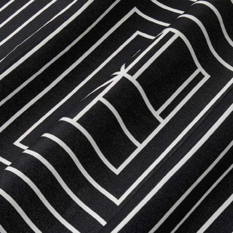 KUME KUME Classic Silk Scarf, Black