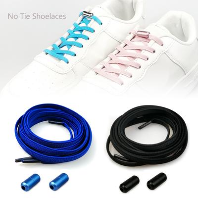 Strings for Kids Adult Fast Lacing Quick Lazy Laces Sneakers Shoelace No Tie Shoelaces Elastic Lock