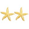 Stainless Steel Petal Flower Earrings Distinctive Gold Flower Earrings Adornment Portable Ear Studs Charm for Parties