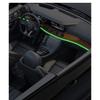 1/2/3/4/5M Auto-Innenraum RGB LED Lichtleiste Umgebungsneon Unsichtbares Licht USB Glasfaser Atmosphärenlampe unterstützt APP-Steuerung
