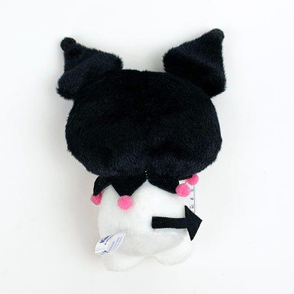 Sanrio Kuromi Pair Mascot Ball Chain Plush Black