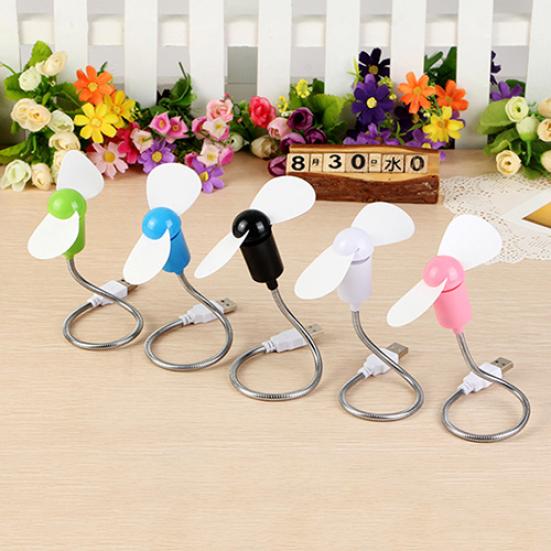 Mini Portable Flexible USB Cooling Fan Cooler for Laptop Desktop PC Computer