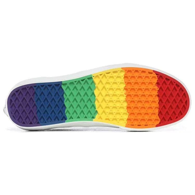 Vans Era Rainbow Drip Low Top Skate Shoes Unisex Sneakers Black VN0A4U392CV