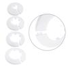 Plastic Decorative Covers Radiator Pipe Cover Water Guard Sleeves for House Kitchen Bathroom Radiator Accessories