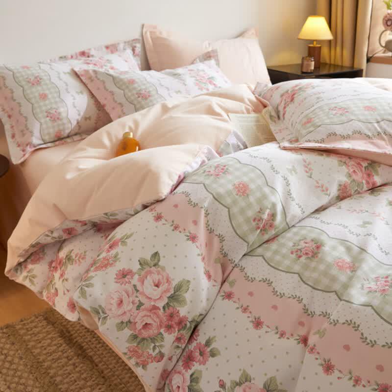 Dorothy Thickened Brushed 4-Piece Bedding Set