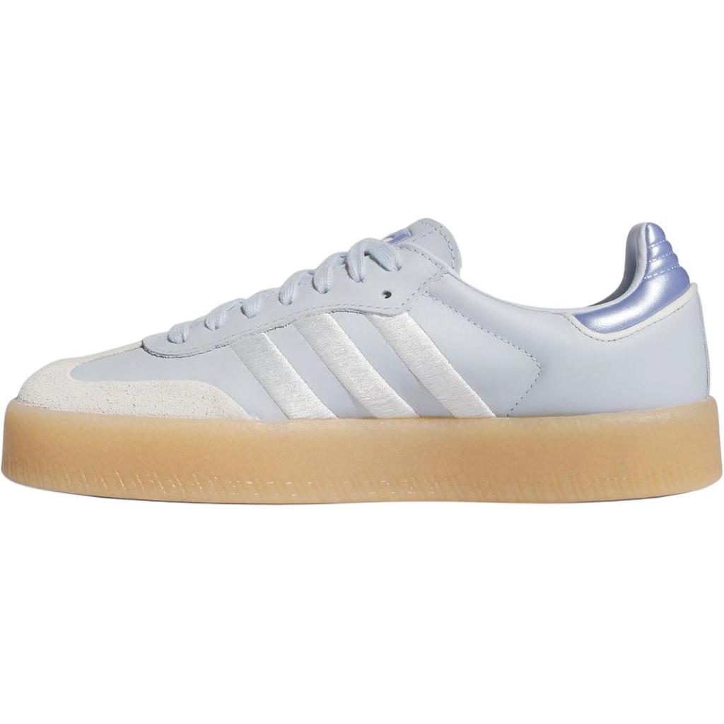 Adidas Sambae Halo Blue Spark Metallic Women Sneakers Purple Off-White IG1953