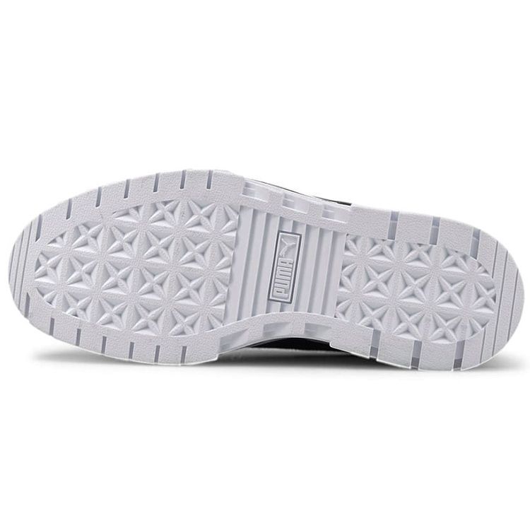 Puma Mayze Leather White Black Women 381983-01