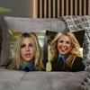 B-Britney S-Spears Pillow Case For Sofa Decor Car Office Room Printing Cushion Cover Decorations and Protector