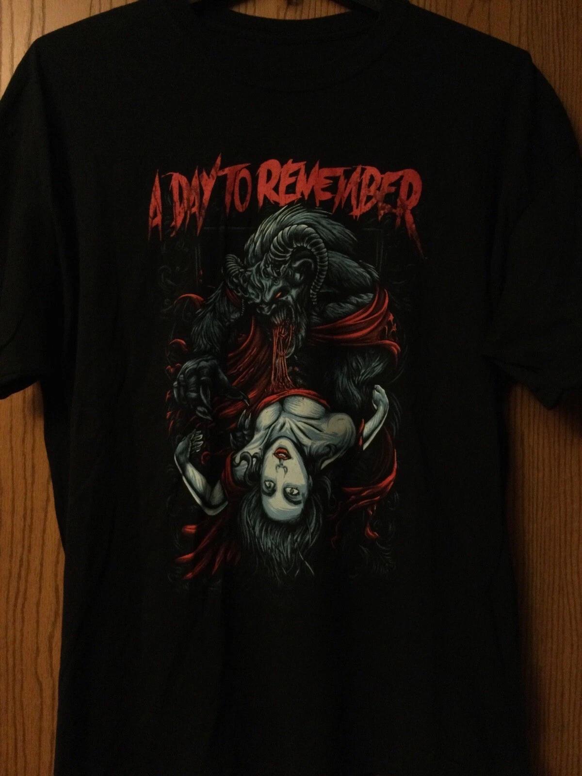 A Day To Remember - Beast Attacking Beauty - Black Shirt -Graphic Print - No Tag XL
