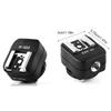 Flashing Hot Shoe TF322 Flashing Hot Shoe Sync Adapter with PC Sync Port Dedicated for DSLR Shoe Mount Camera Accessories