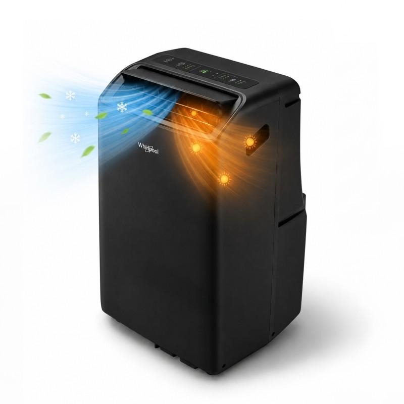 Whirlpool - Connected Reversible Mobile Air Conditioner - 12000 Btu - Wi-fi