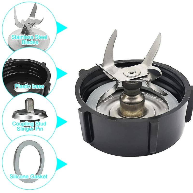 Część zamienna do blendera Nakrętki podstawy kielicha Pierścienie silikonowe Część zamienna do blendera Akcesoria do blendera Głowica tnąca blendera