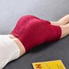 Plus Size Women Summer High Waist Ice Silk No Trace Safety Anti  Walking Belly Lift Hip Five Points Leggings