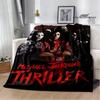 Michael Jackson Retro Druck Decken Picknickdecke Flanelldecke Weiche Gemütliche Decke Reise Decken Bettbezüge Geburtstagsgeschenk