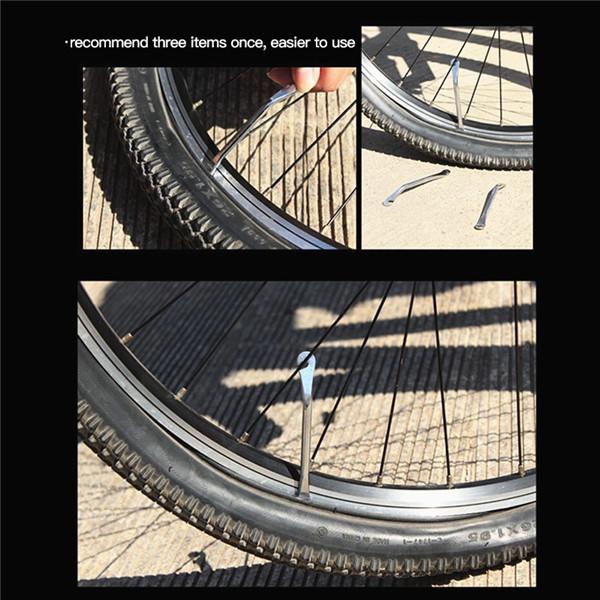 Metal durável bicicleta trocador de pneus roda alavanca removedor reparação ferramenta nova