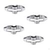 4Pcs Iron Cable Clip and Clamp Stops Stopper Brake Vintage Bike Old School Bicycle 28.6mm