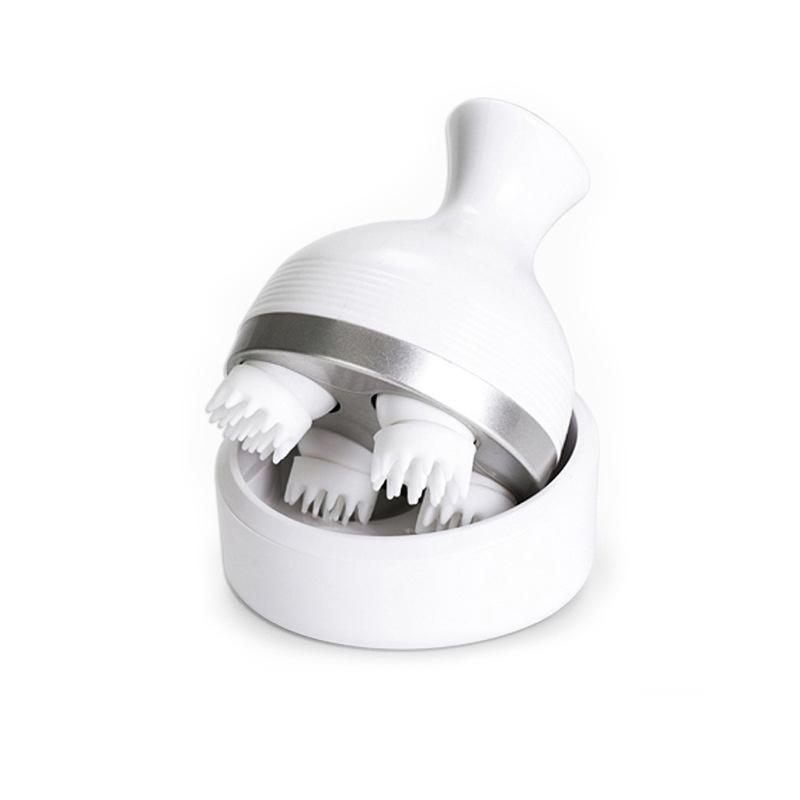 

Электрический массажер для головы, 4 уровня регулировки скорости белый