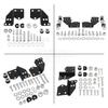 Motorcycle Docking Hardware Kit For Harley Touring Road King Street Road Electra Glide 1997-2008 Detachable Sissy Bar Solo Rack