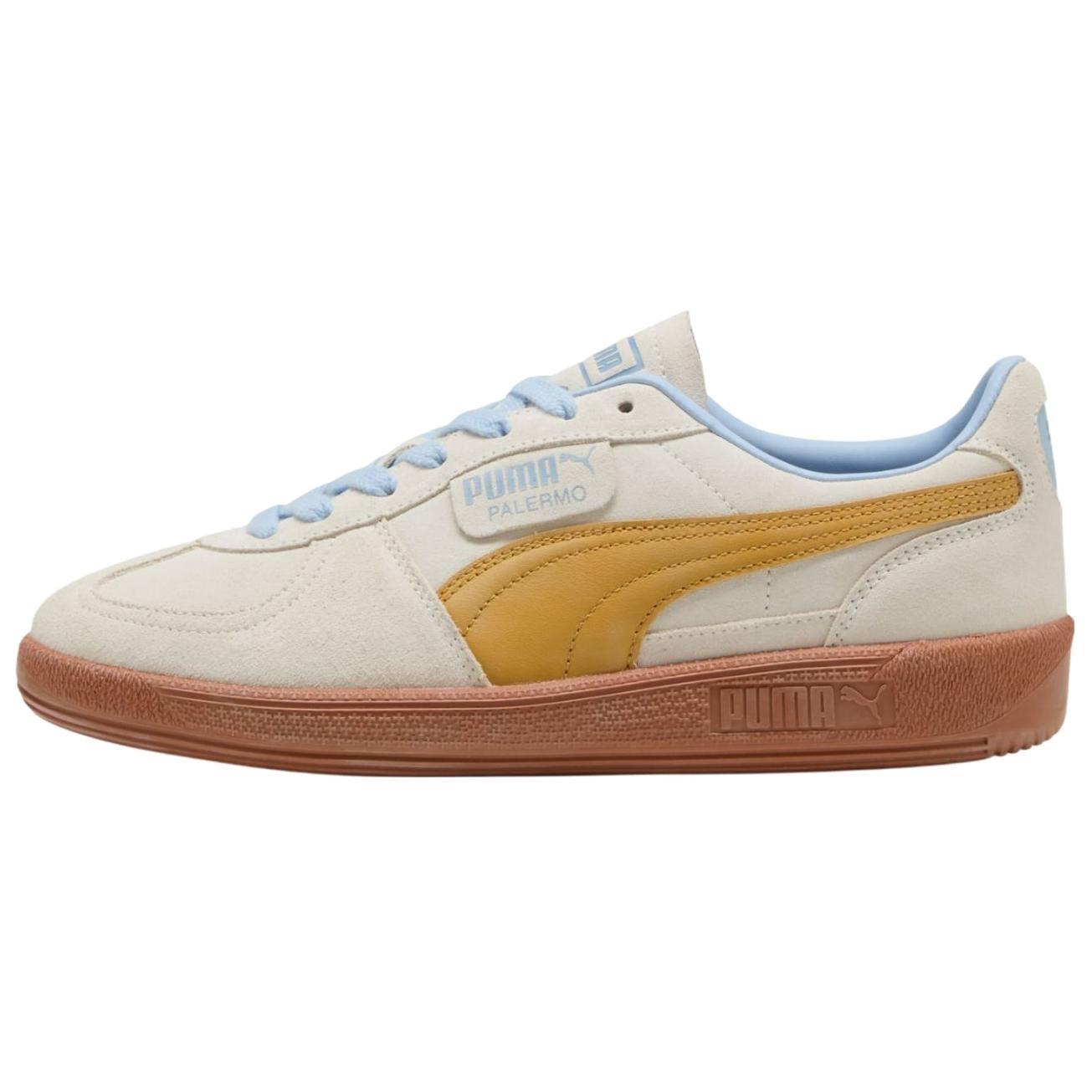 PUMA Palermo Warm White Archive Gold Men s 396463-62 EU 38