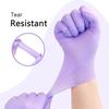 10-100pcs Disposable Purple Nitrile Gloves Latex Free Waterproof Suitable for Kitchen Food Processing Beauty Salon Work Glove