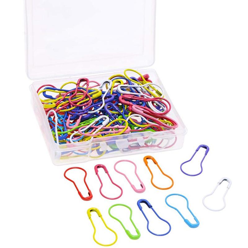 

Metal Gourd Needles DIY Handmade Sewing Tools Clothing Fixing Safety Pins Buckle Needles With Quilting Box
