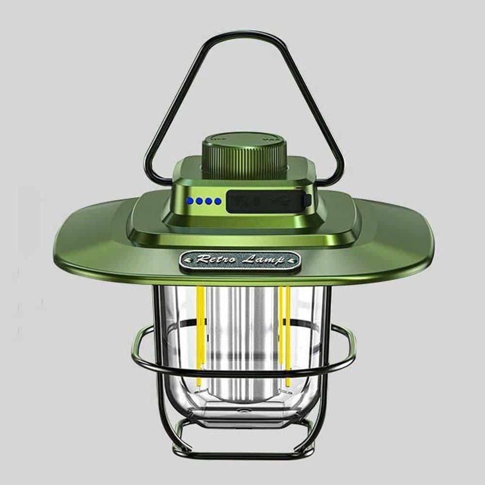 Dimmable Tent Lamp Hanging Emergency Survival Lights Retro Camping Lantern  Hiking