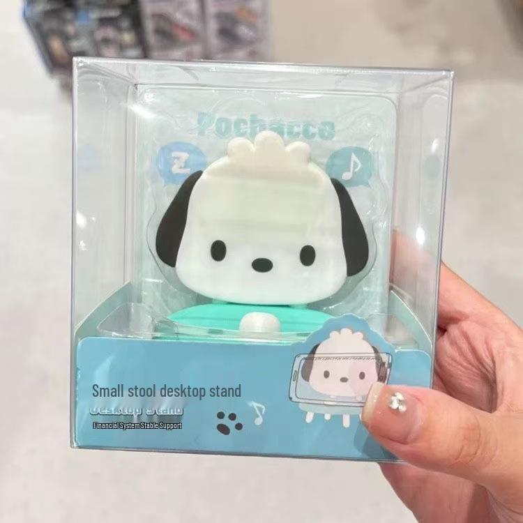My Melody Cartoon Phone Holder & Small Stool Desktop Ornament