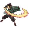 Demon Slayer Kamado Tanjiro [Hinokami Kagura] Color Coded Plastic Model