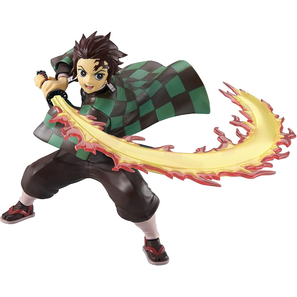 Demon Slayer Kamado Tanjiro [Hinokami Kagura] color coded plastic model