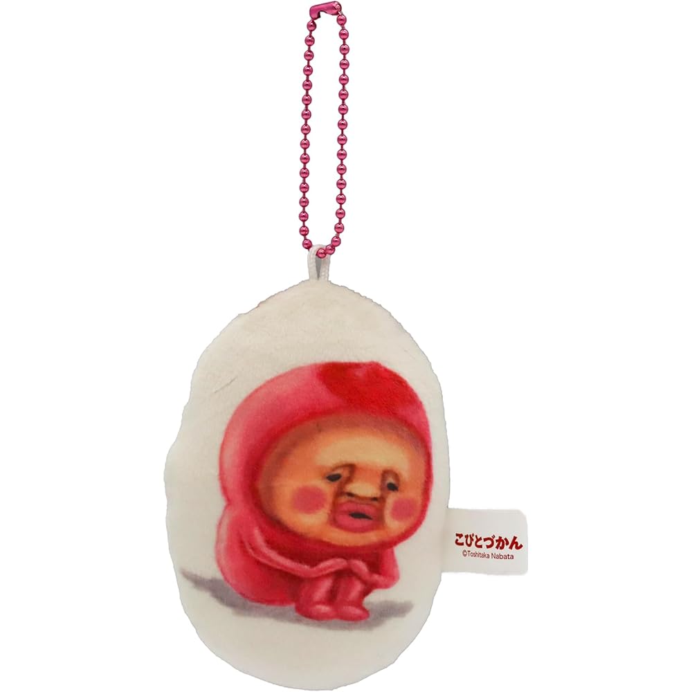 

Sinada Kobitozukan Plush Mascot with Ball Chain Kakure Momojiri 10cm
