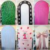 K-POP Demon Hunter Arch Backdrop Cover Girls Birthday Party Decoration Baby Shower Cool Stage Kids Photography Background Wall