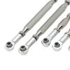 9 Piece Adjustable Steering Tingler Traction Rod Accessories for 12428 12423 FY-01 Fy-02 Fy-04 1/12