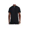 Under Armour Casual Crew Neck Breathable Letter Print American Vintage Sports T-Shirt Men Tops Black 1361469-001