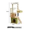 Bei You Large Wooden Cat Tree with Space Capsule