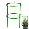 1PC Plant Support Plant Stakes Round Plant Support Ring Plastic Plant Cage Holder Flower Pot Climbing Trellis