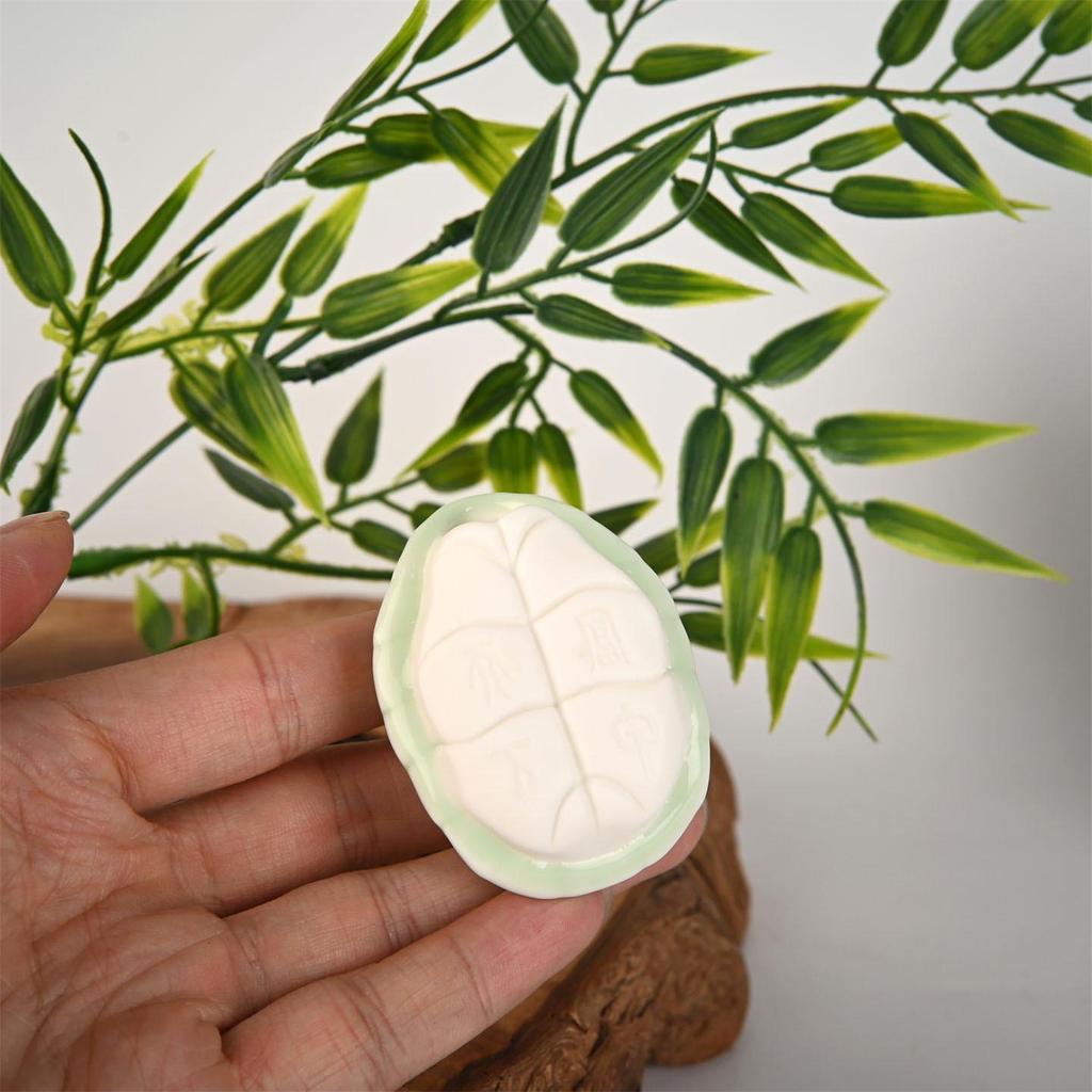 Compact Ceramic Tortoise Shell Incense Holder for Sandalwood & Agarwood Sticks