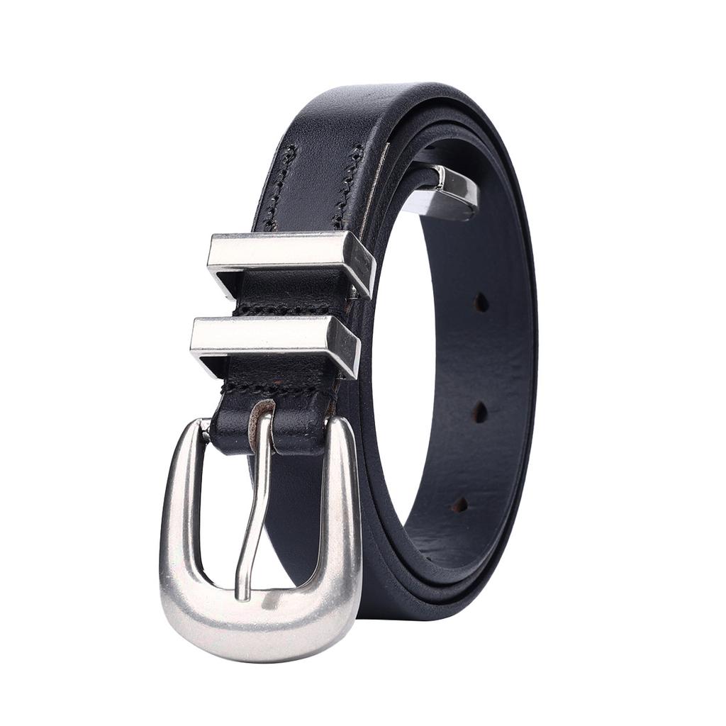 First Layer Tree Paste Leather Belt Women'S Leather Suit Pants Simple Versatile Dress Women'S Belt Cowhide Decorative Belt Women