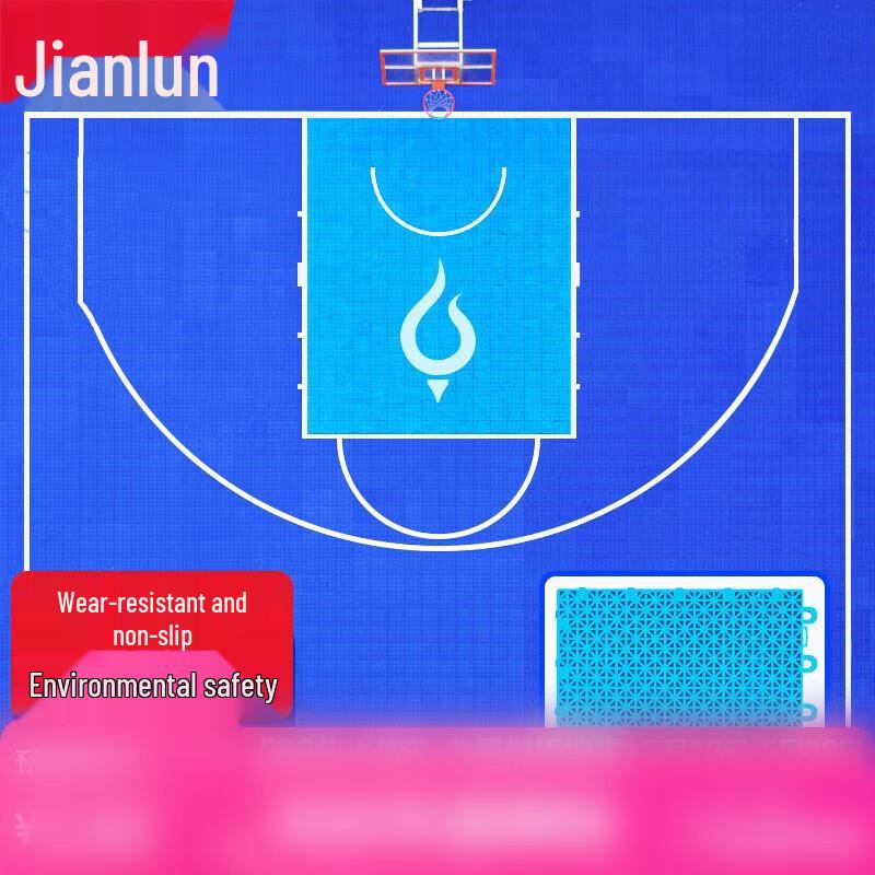 JEEANLEAN Outdoor Suspension PP Sports Flooring