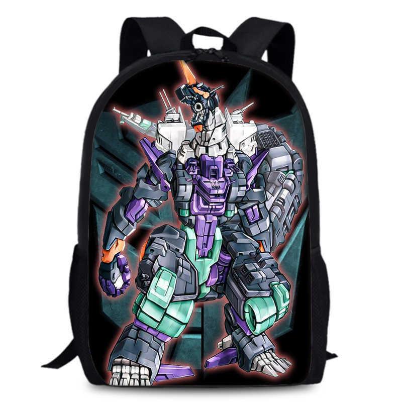Transformers One 15-inch Durable Polyester Backpack For Students Unisex School Bag