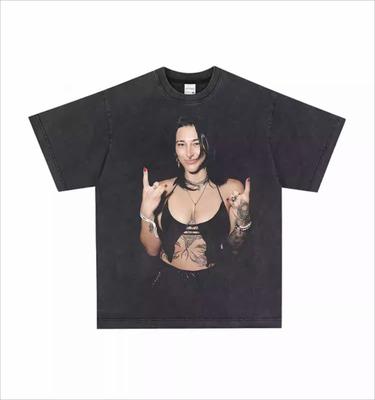 Rhea Ripley's Vintage Pure Cotton Short-Sleeved T-shirt Unisex Women's Versatile Outdoor Fashion Trend Cheap Clothing