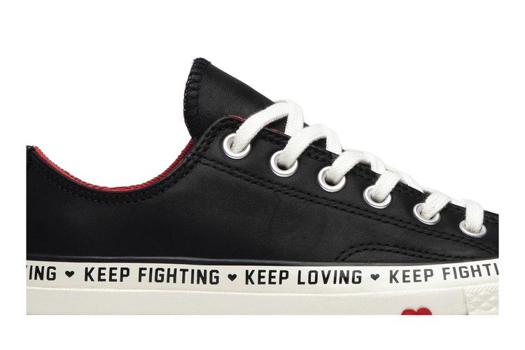Women's Sneakers Converse Wmns Chuck 70 Low 'Love Graphic - Black'
